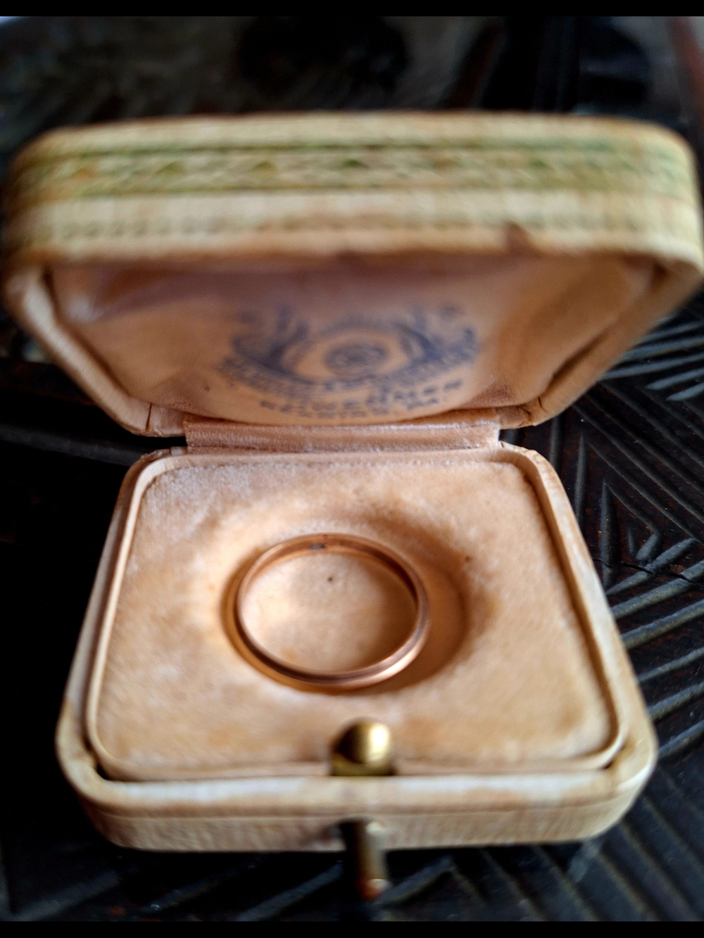 Vintage 14K Gold Ring Size 5.75 Arthur Schwemmer Jeweler PA w/ Original Box - Picture 6 of 8